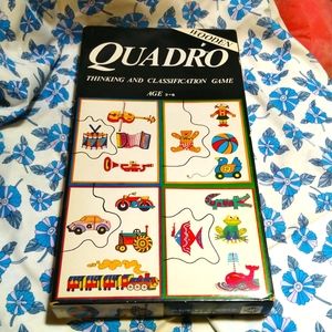 Quadro Learning Game Retro board game